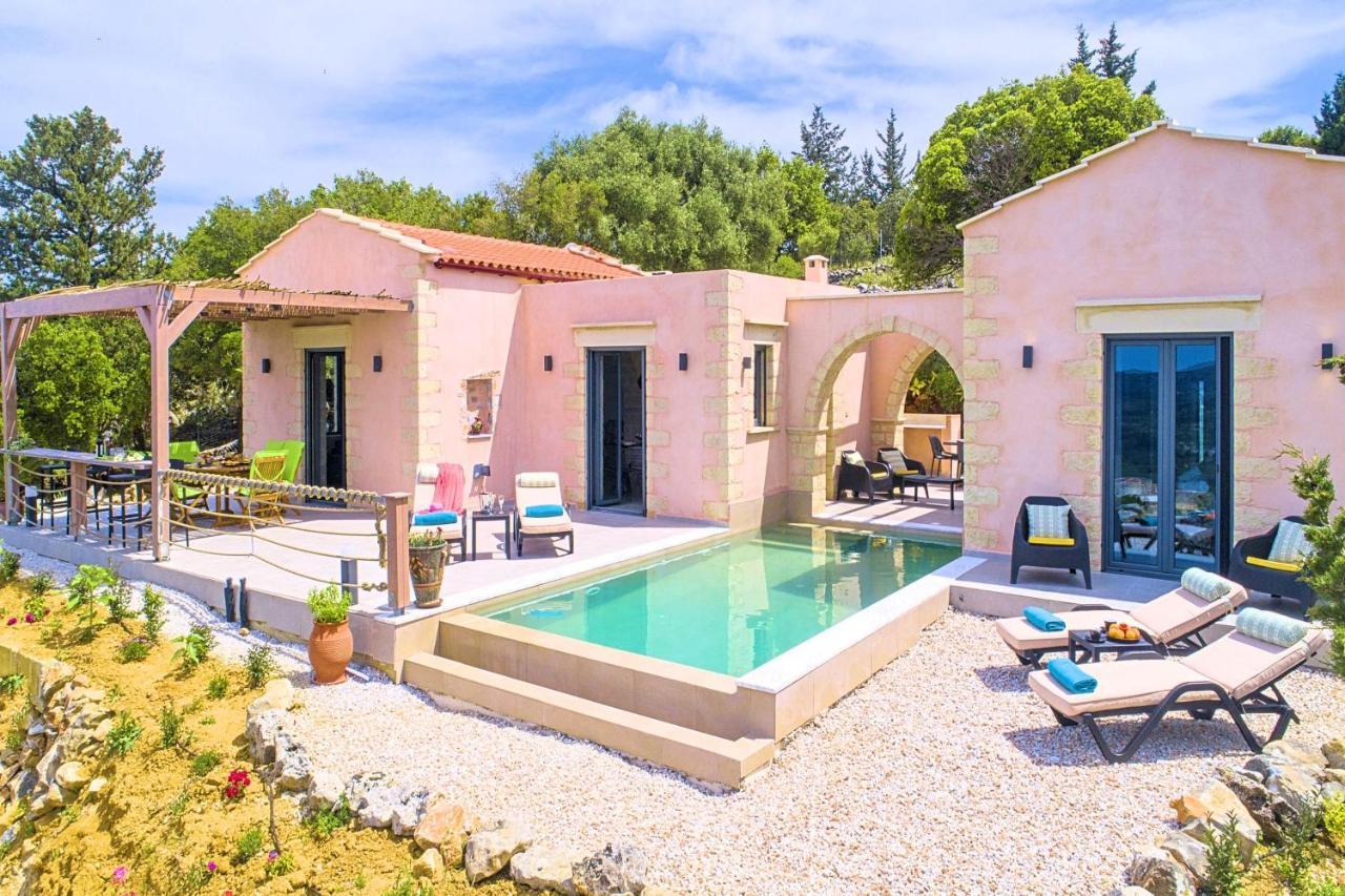 Villa Vardis Heated Pool Vryses Экстерьер фото