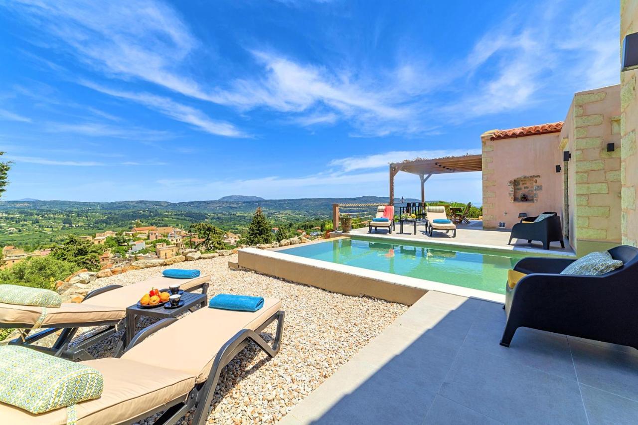 Villa Vardis Heated Pool Vryses Экстерьер фото