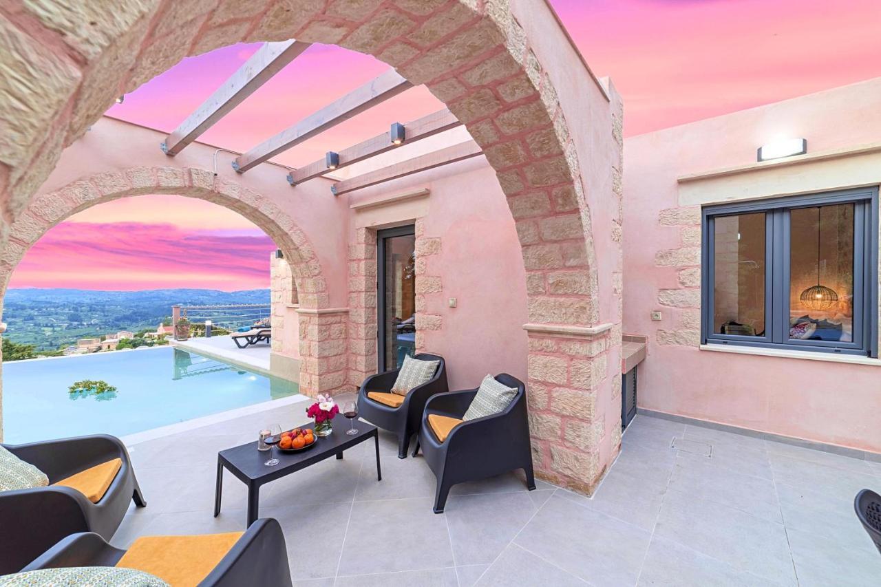 Villa Vardis Heated Pool Vryses Экстерьер фото